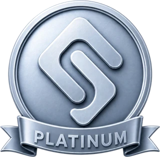 Platinum tier badge