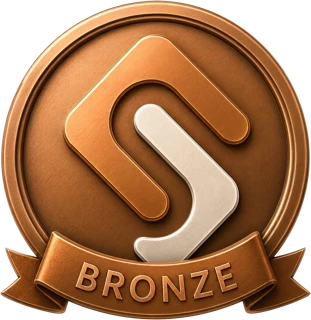 Bronze tier badge